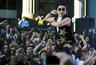 Psy goes down under 