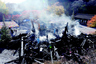 Temple lost to fire