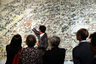 Korean palace map on silk 