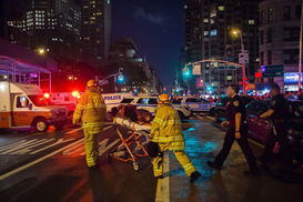 뉴욕 한복판서 ‘쾅’ 테러공포 덮쳐