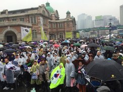 극우단체, ‘탄핵반대' 맞불 집회…김수남 검찰총장 고발도