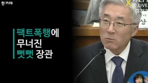 [영상] 손혜원 ‘팩트 폭행’에 무너진 뻣뻣 김종덕