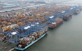 [Photo] S. Korean exports heating up again 