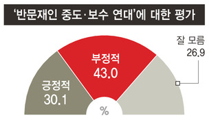 ‘반문 연대’ 빅텐트 구상엔 부정적 의견 우세