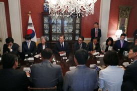 Moon says Trump’s trade comments were “outside of what was agreed upon”