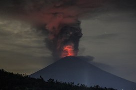 [포토] 발리 화산 ‘적색 경보’