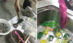 음식물쓰레기로 곰팡이도 키워야 돼요, 비정규직이니까