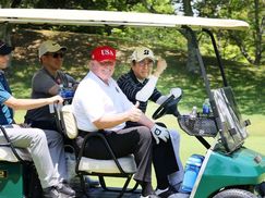 Trump says he’s “not bothered” by N. Korea’s short-range missiles